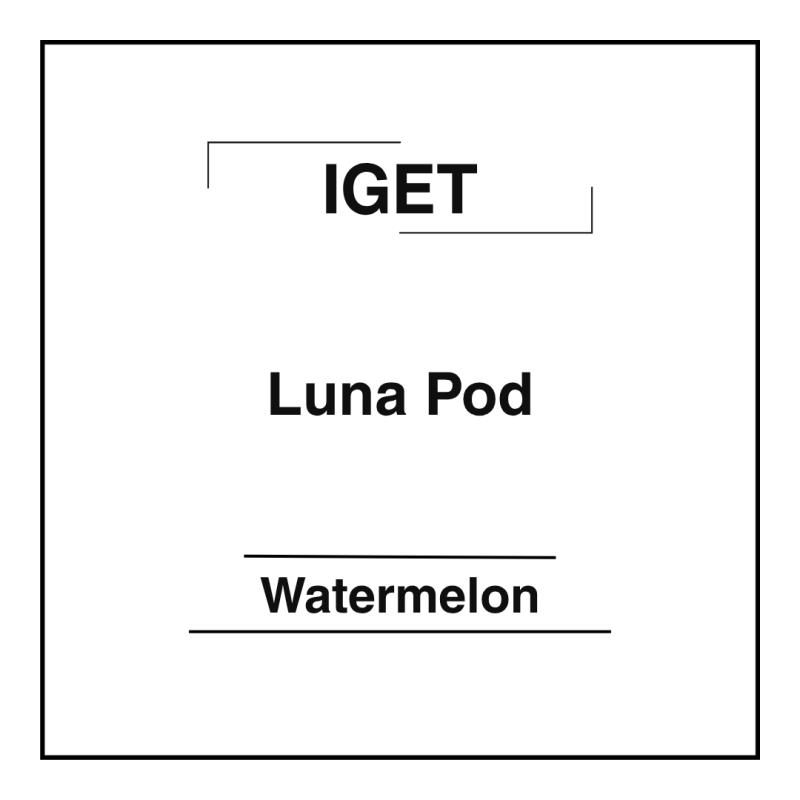 IGET LUNA KP13000 POD-Watermelon