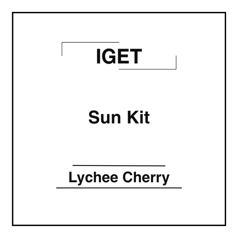 Iget Sun Kit Lychee Cherry