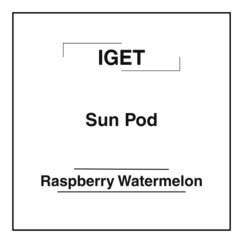 Iget Sun Pod Raspberry Watermelon