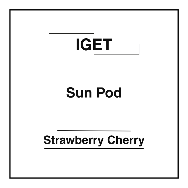 Iget Sun Pod Strawberry Cherry