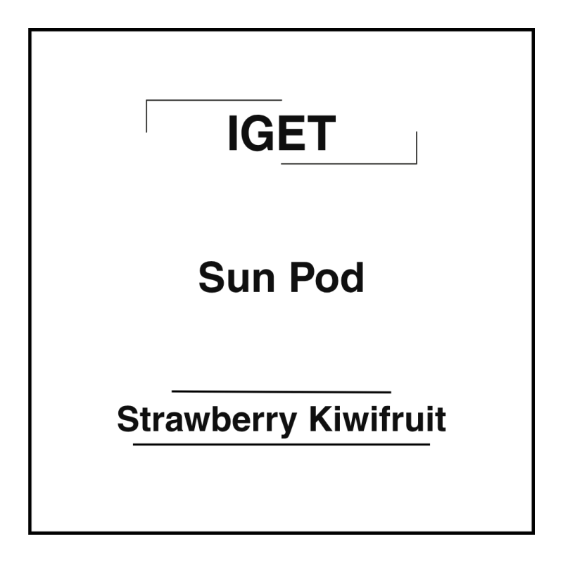 Iget Sun Pod Strawberry Kiwifruit