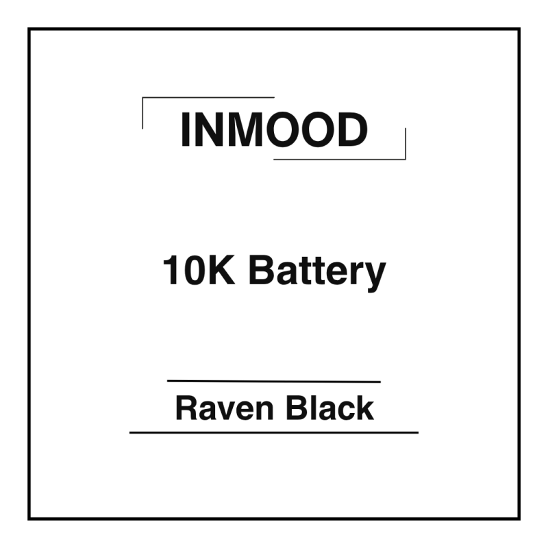 Inmood Battery 10K Raven Black