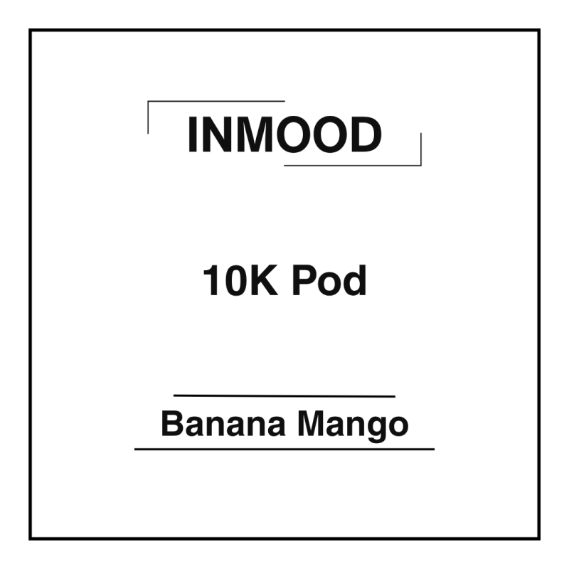 Inmood Pod 10K Banana Mango