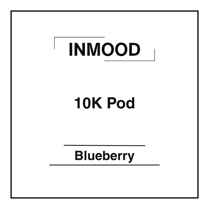 Inmood Pod 10K Blueberry