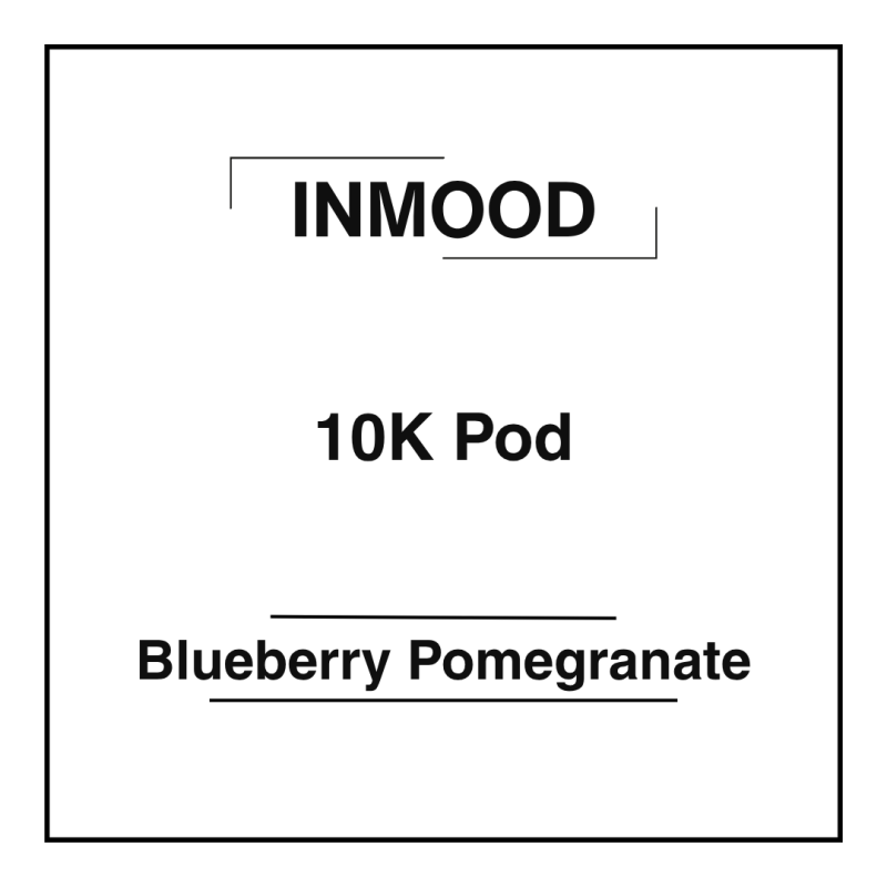 Inmood Pod 10K Blueberry Pomegranate
