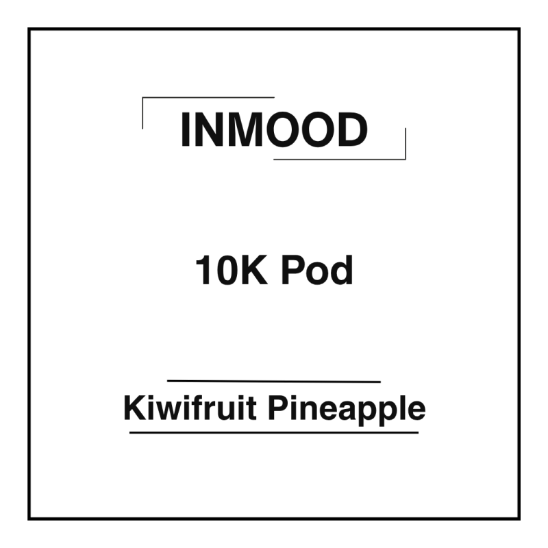 Inmood Pod 10K Kiwifruit Pineapple