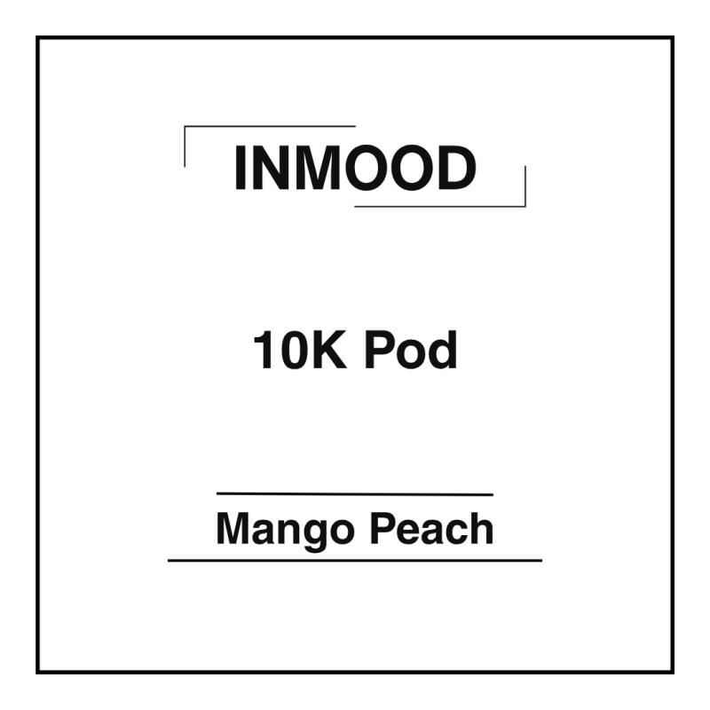 Inmood Pod 10K Mango Peach
