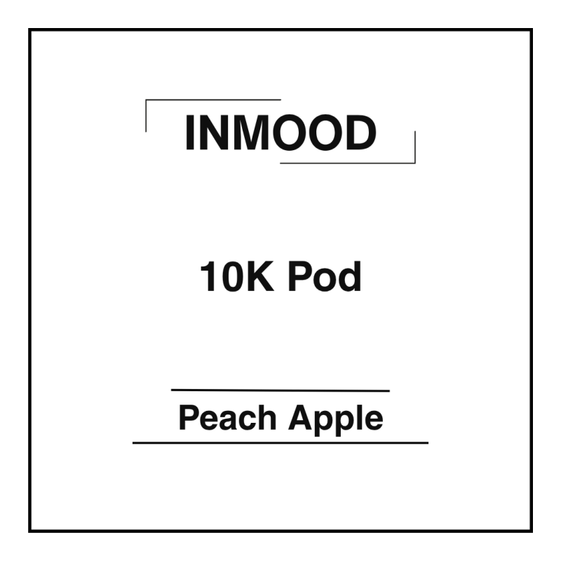 Inmood Pod 10K Peach Apple