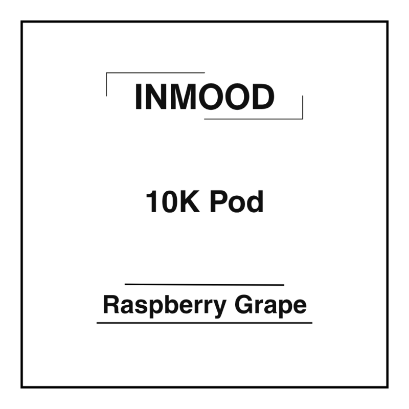 Inmood Pod 10K Raspberry Grape