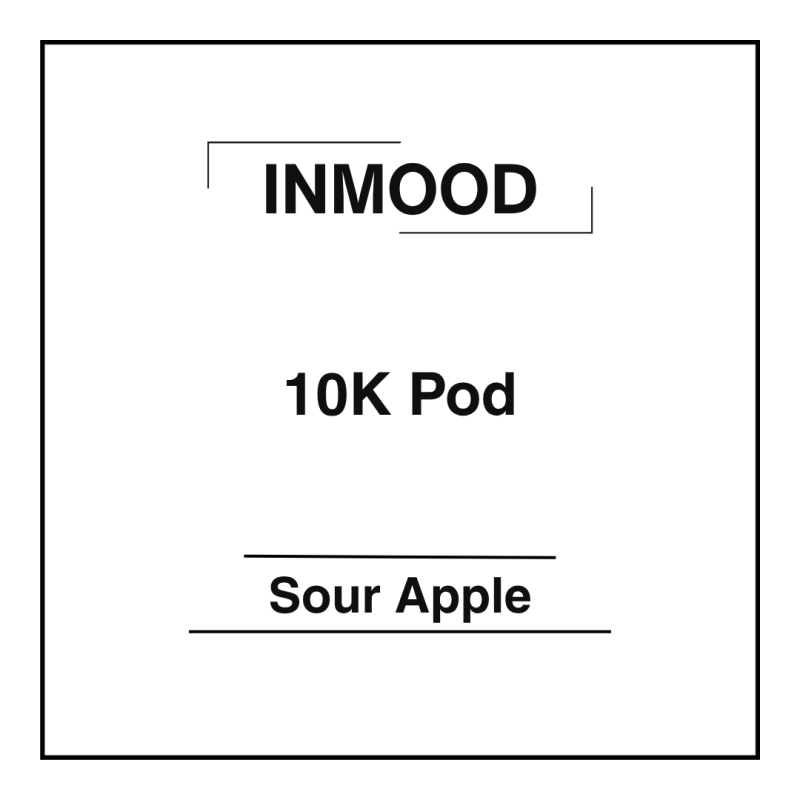 Inmood Pod 10K Sour Apple