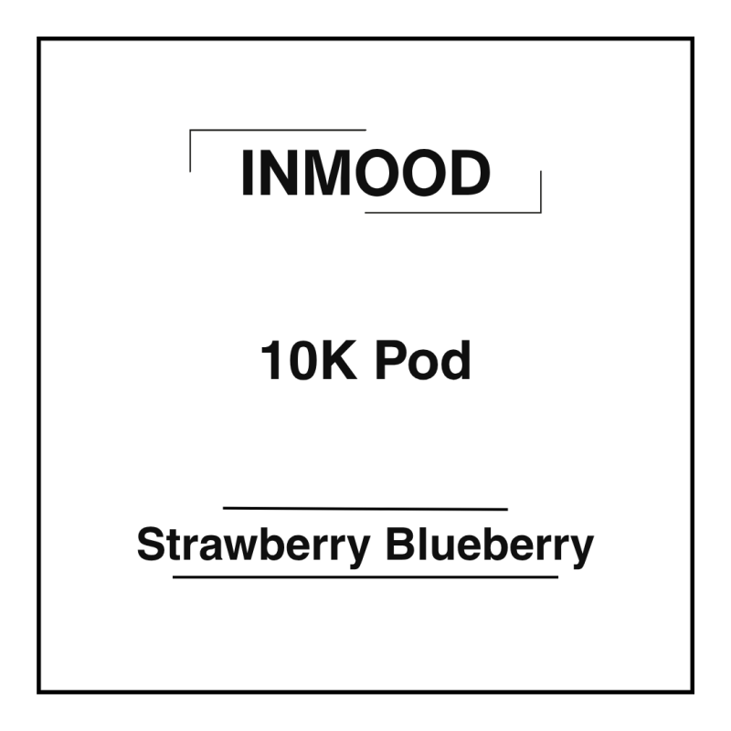 Inmood Pod 10K Strawberry Blueberry