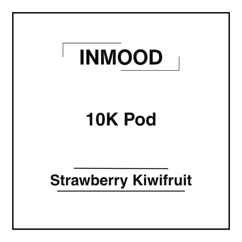 Inmood Pod 10K Strawberry Kiwifruit
