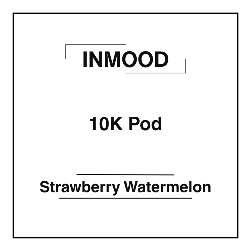 Inmood Pod 10K Strawberry Watermelon
