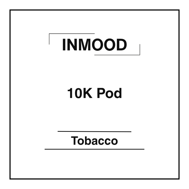 Inmood Pod 10K Tobacco