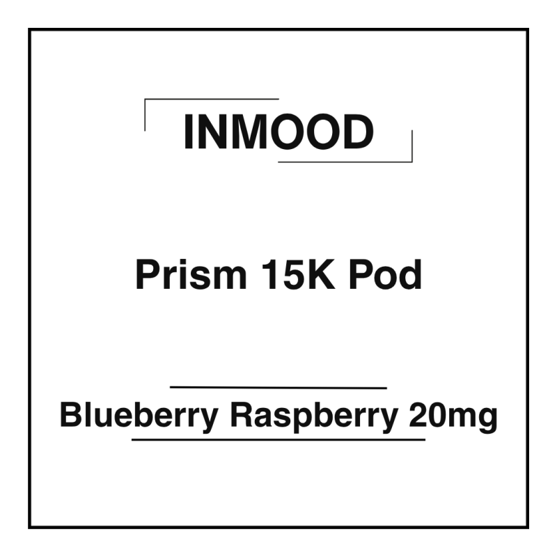 Inmood Prism 15K Pod Blueberry Raspberry 20mg