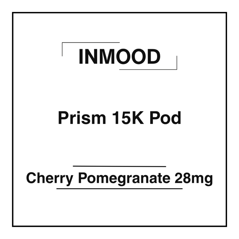 Inmood Prism 15K Pod Cherry Pomegranate 28mg