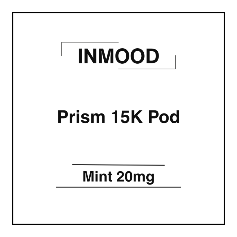 Inmood Prism 15K Pod Mint 20mg
