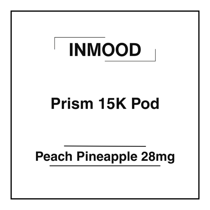 Inmood Prism 15K Pod Peach Pineapple 28mg