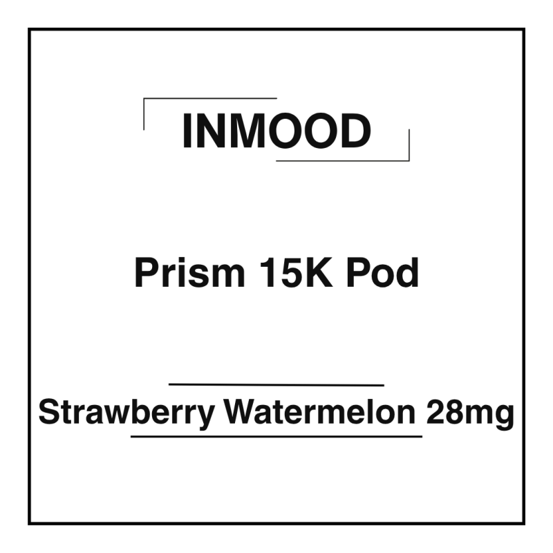 Inmood Prism 15K Pod Strawberry Watermelon 28mg