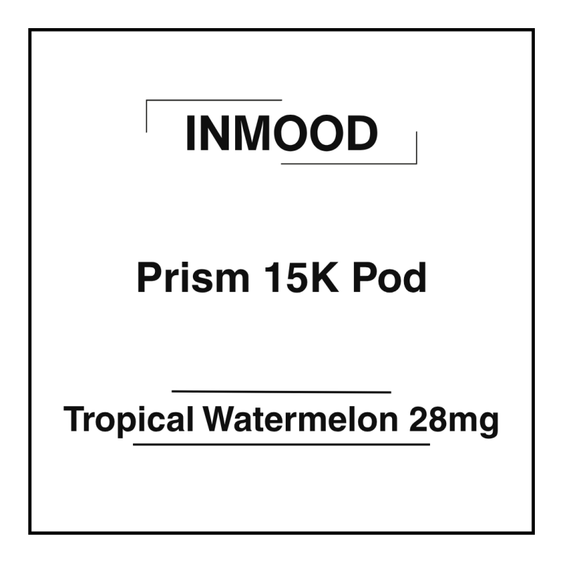 Inmood Prism 15K Pod Tropical Watermelon 28mg