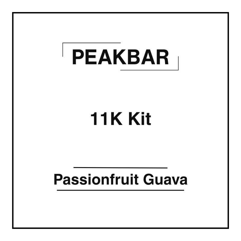 Peakbar 11K Kit Passionfruit Guava