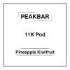 peakbar 11k pod pineapple kiwifruit