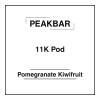 peakbar 11k pod pomegranate kiwifruit