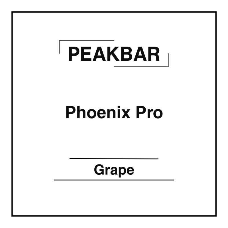 Peakbar Phoenix Pro Grape