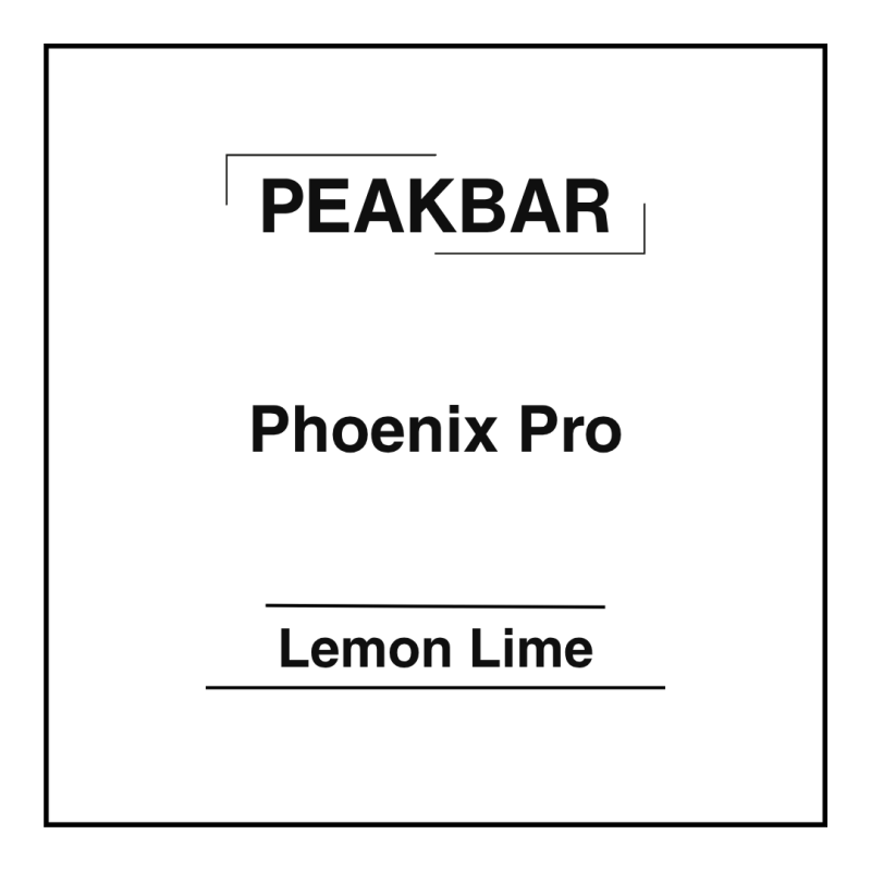 Peakbar Phoenix Pro Lemon Lime