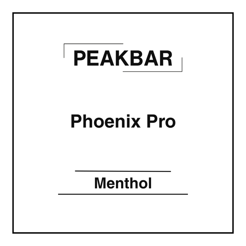 Peakbar Phoenix Pro Menthol