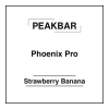 peakbar phoenix pro strawberry banana