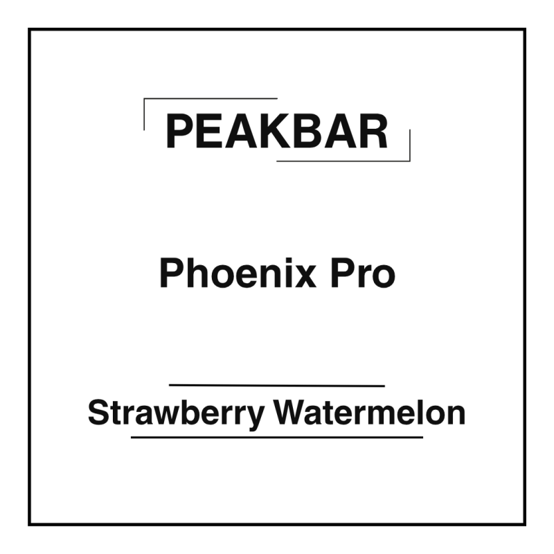 Peakbar Phoenix Pro Strawberry Kiwifruit