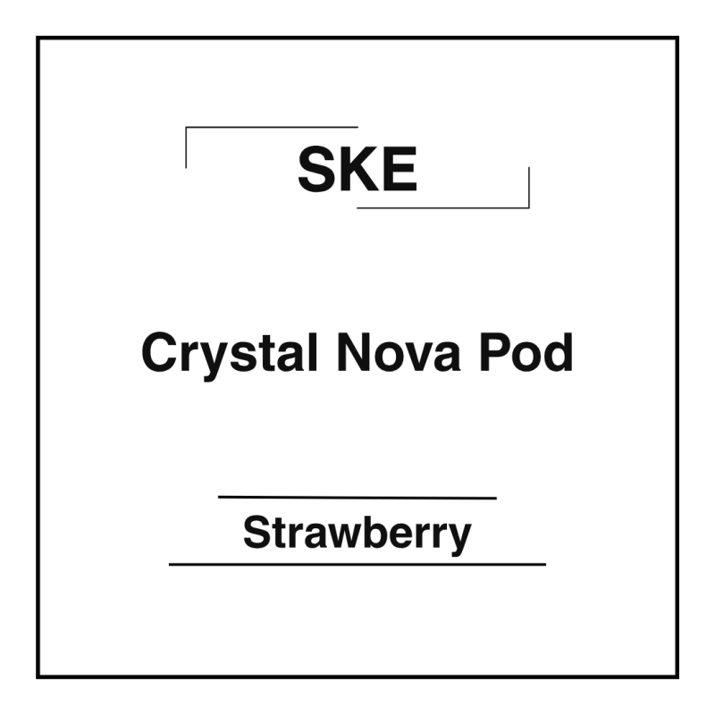 SKE Crystal Nova Pod Strawberry