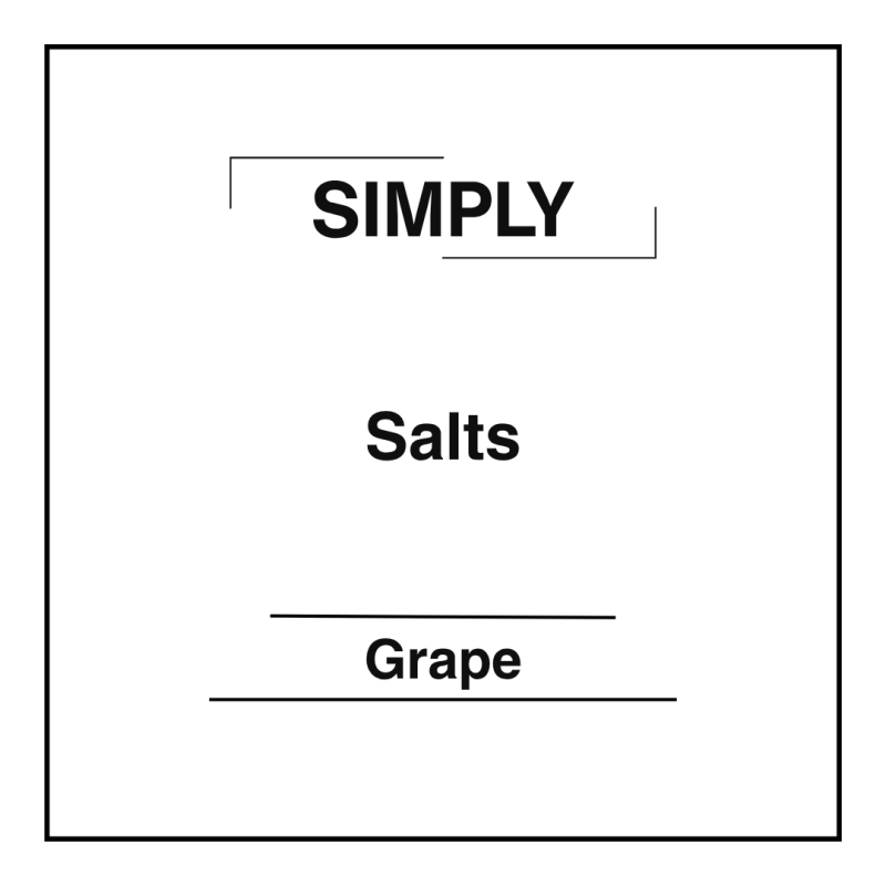 Simply Salts - Grape