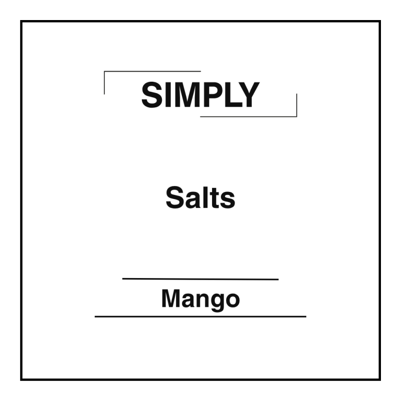 Simply Salts - Mango