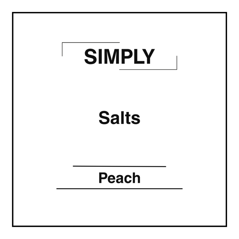 Simply Salts - Peach