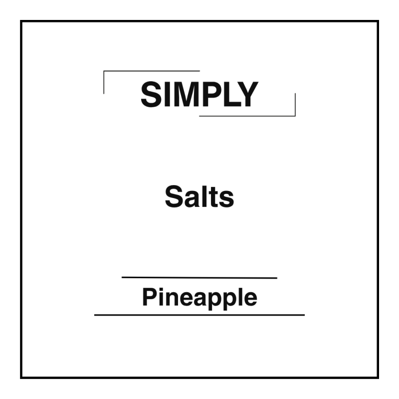 Simply Salts - Pineapple
