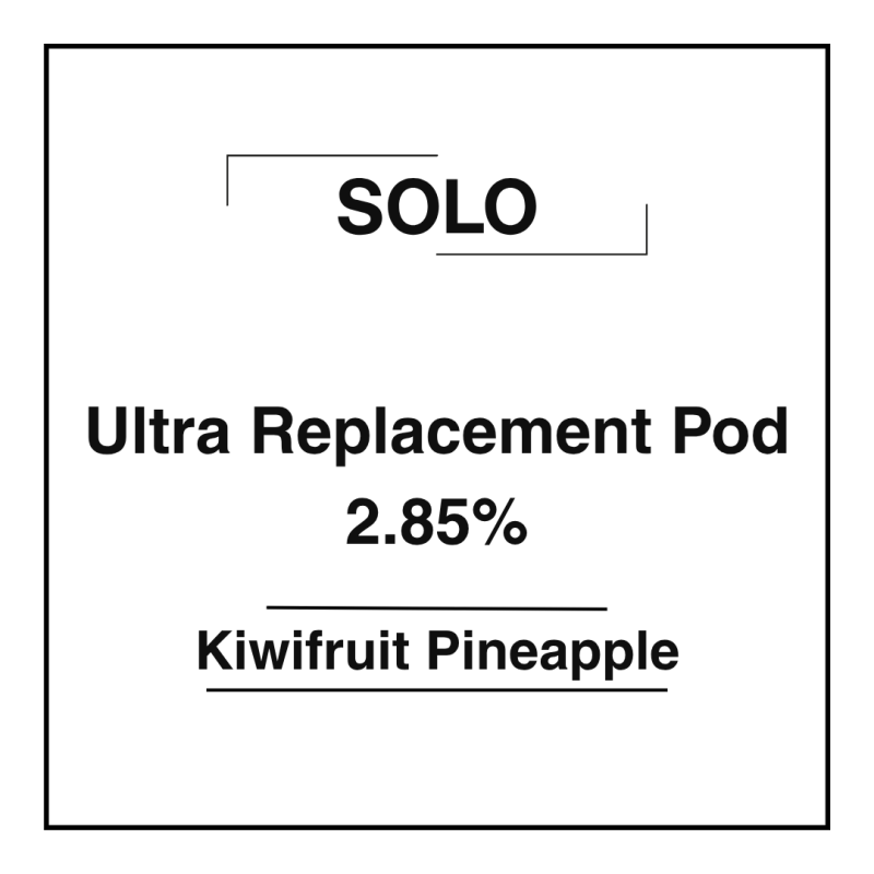 Solo Ultra Pod - Kiwifruit Pineapple 2.85%