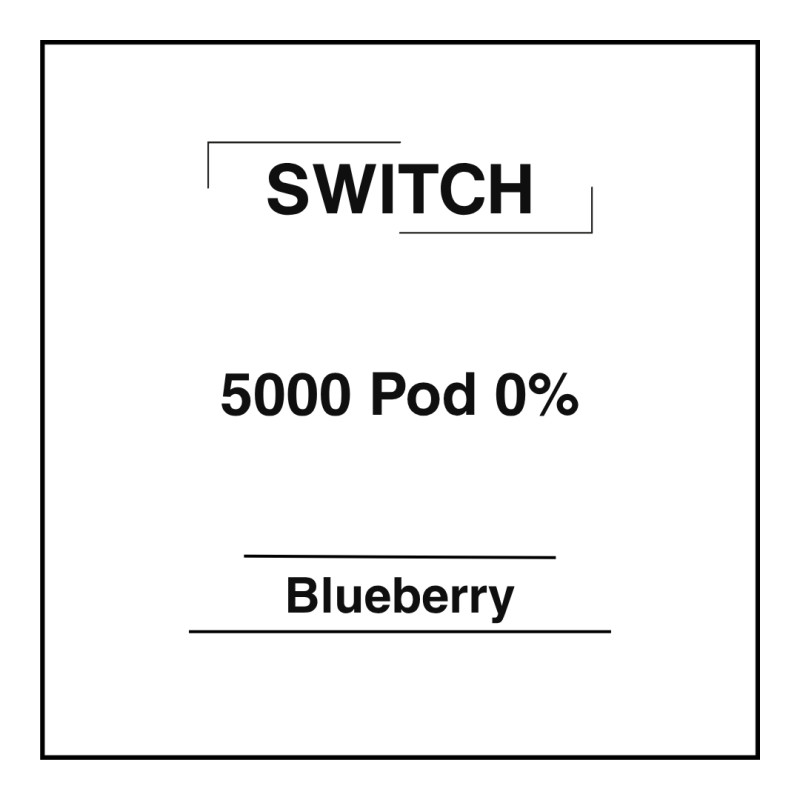Switch 0% Pod 5000 Blueberry