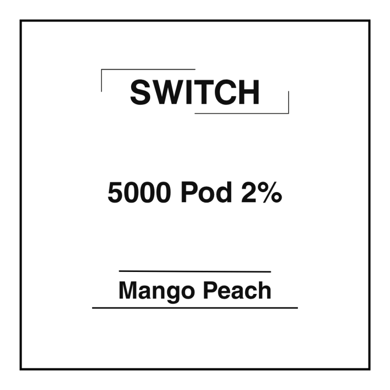 Switch 2% Pod 5000 Mango Peach