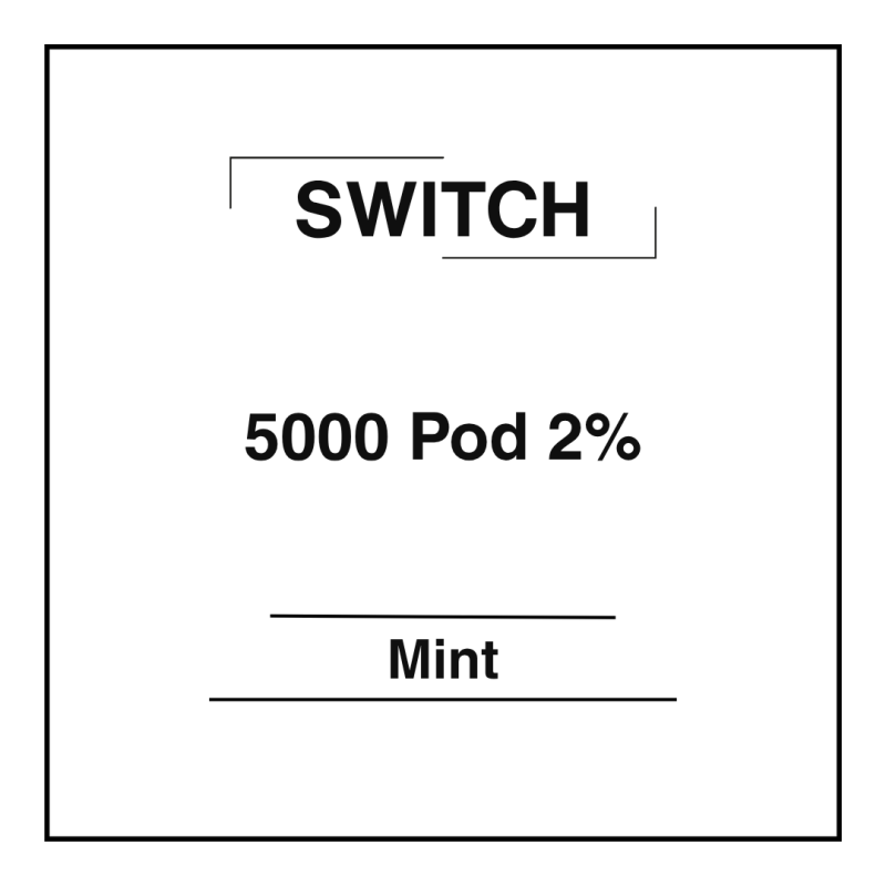 Switch 2% Pod 5000 Mint