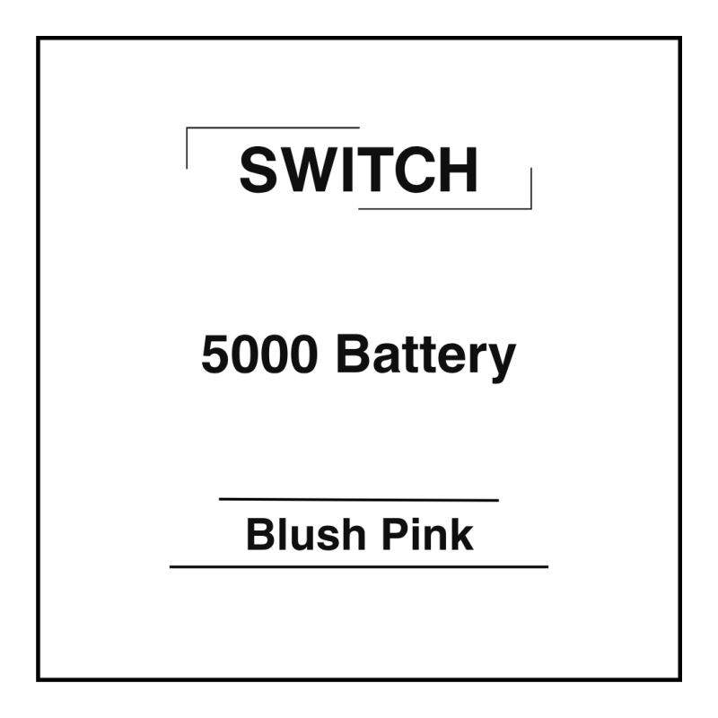 Switch Battery 5000 Blush Pink