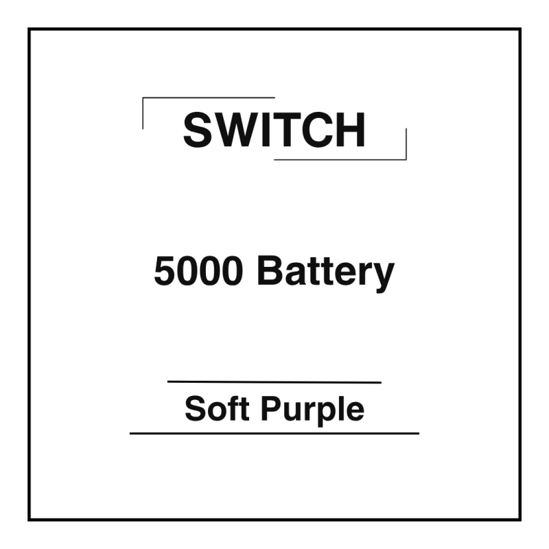 Switch Battery 5000 Soft Purple