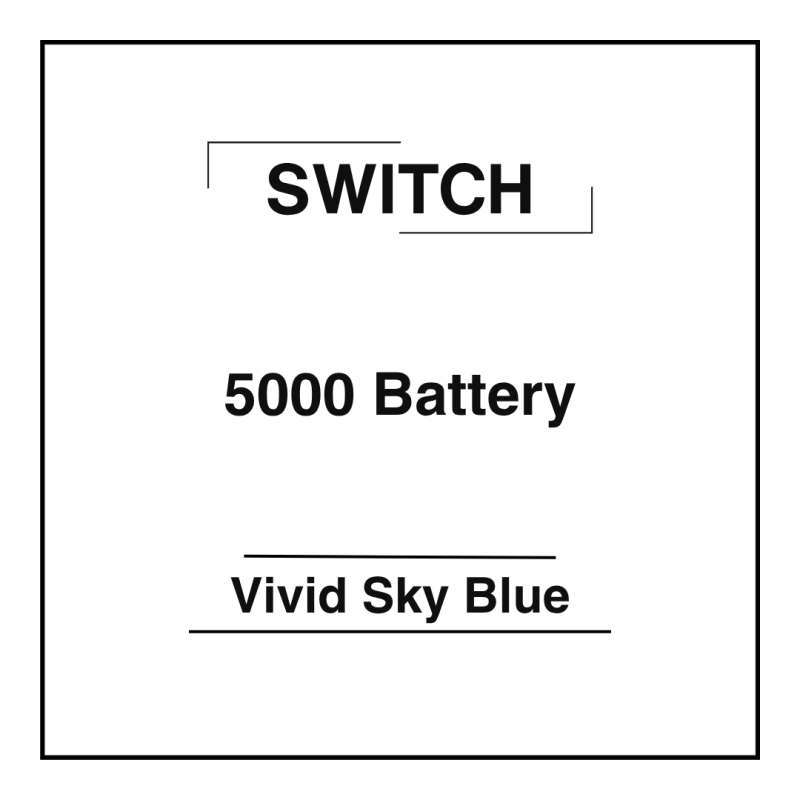 Switch Battery 5000 Vivid Sky Blue