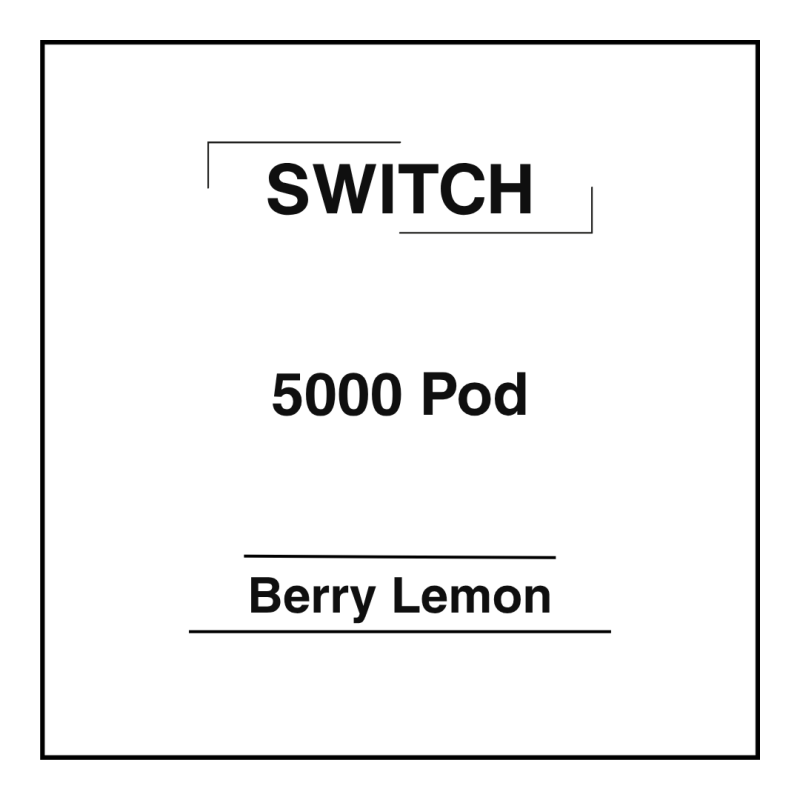 Switch Pod 5000 Berry Lemon (Pink Lemonade)
