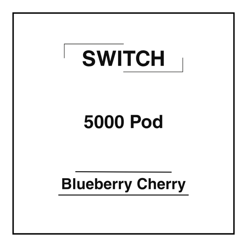 Switch Pod 5000 Blueberry Cherry