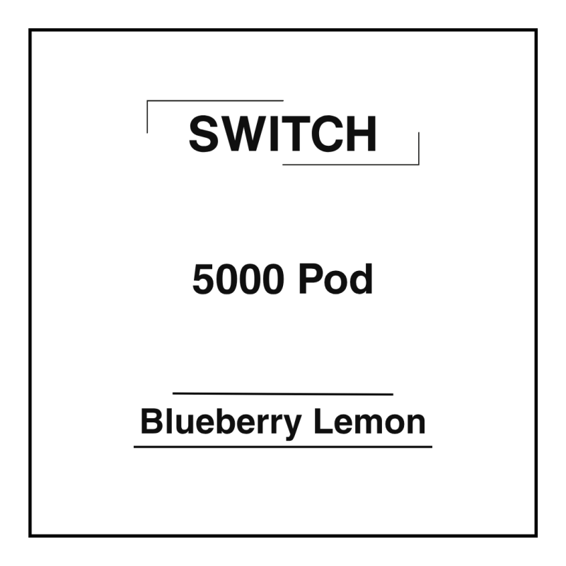 Switch Pod 5000 Blueberry Lemon