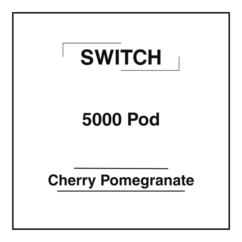 Switch Pod 5000 Cherry Pomegranate