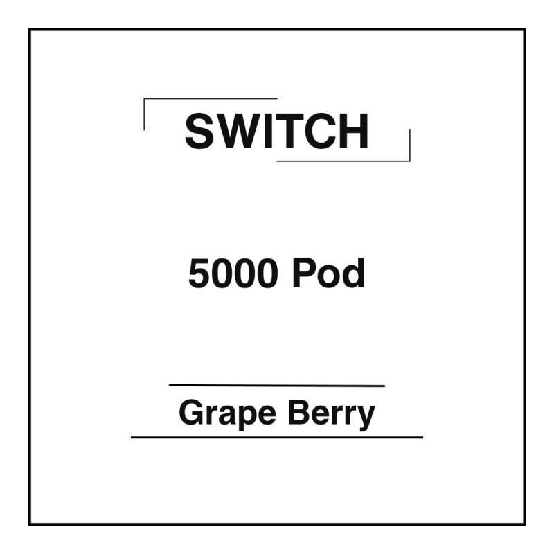 Switch Pod 5000 Grape Berry (Cranberry Grape)