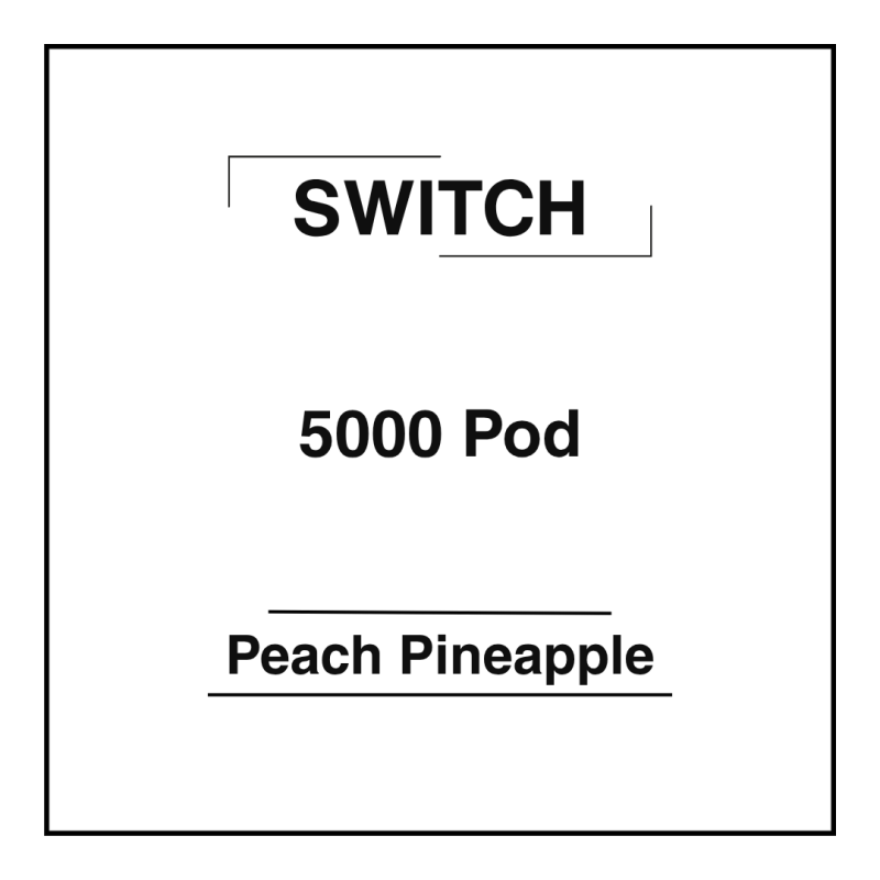 Switch Pod 5000 Peach Pineapple